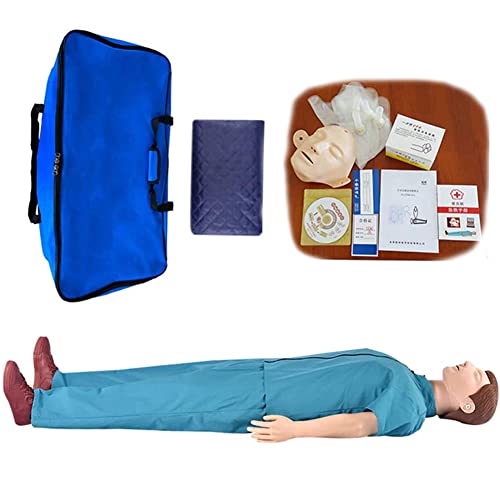 JSGDF CPR-oefenpop voor educatief onderwijs, professionele CPR-oefenpop voor volwassenen, volledig lichaam