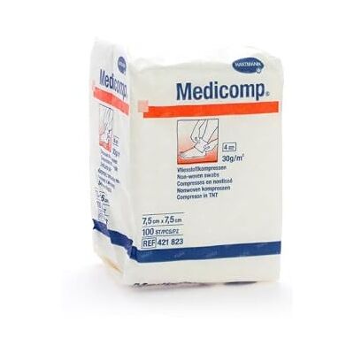 Hartmann Medicomp Witte Non-Woven Kompressen - Medische Kompressen Hartmann Medicomp Witte Non-Woven Kompressen - Medische Kompressen