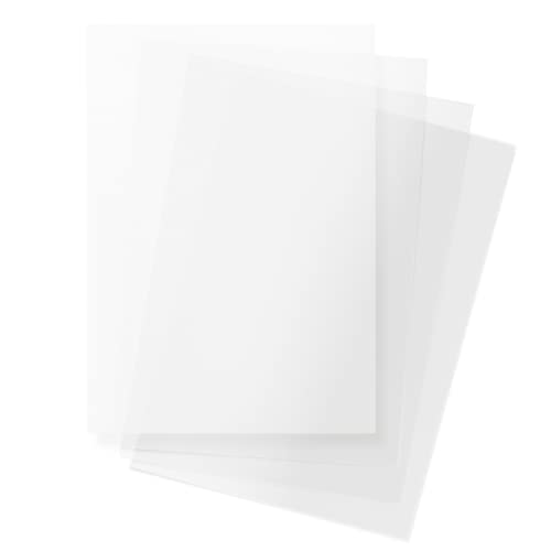 Netuno 10 x wit transparant papier, DIN A4, 210 x 297 mm, 90 g, papier, transparant, voor het printen, calqueerpapier, architectenpapier, kunstenaarspapier, transparant, voor Kerstmis, bruiloft, verjaardag, communie, doop