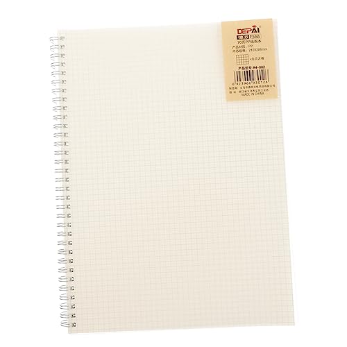 Operitacx 1Pc Notebook Plakboek Notebook Mini Notebooks Werk Notepad Dagboek Notebook Rooster Papier Notebook Clear Hardcover Notepad Coil Notepad Schrijven Notitieblok Praktisch