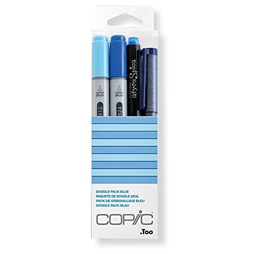 Copic Marker S  Paint Marker Blue (Pack of 4)