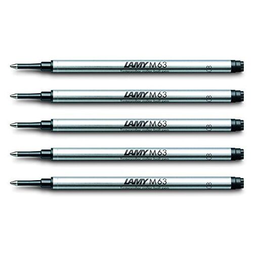 Lamy M63 Zwarte Rollerball navulling x 5 Multipack