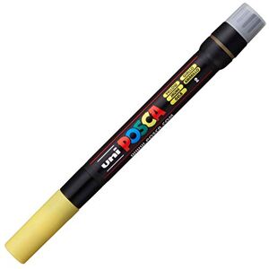 Brushverfstift Posca PCF350 geel GeenKleur