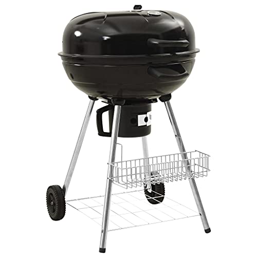 GaRcan Kettle Charcoal BBQ Grill 73x58x96 cm Staal,Keuken en eetkamer,Keukenapparatuur,Buitengrills