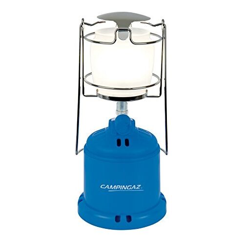 CAMPINGAZ 2000010189 gaslamp Camping 206, blauw, maat L, 12 x 12 x 26 cm