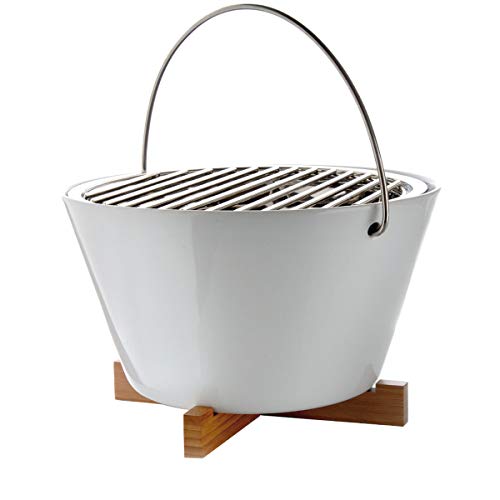 EVA SOLO , Table Grill Porcelain White, Tafelgrill, Wit, Unisex