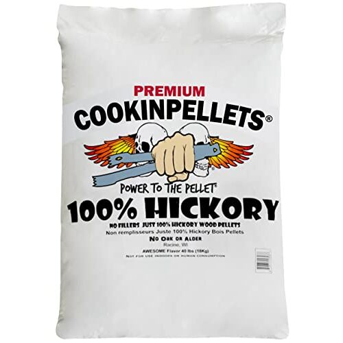 CookinPellets CPH18 kg-Hickory-houtpellets, 18 kg, bruin