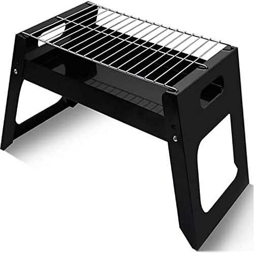 GaRcan Draagbare barbecue voor buiten, roestvrijstalen barbecue, houtskoolbarbecue, barbecuegereedschap voor buiten opvouwbare barbecue, desktop barbecue, geschikt voor op reis