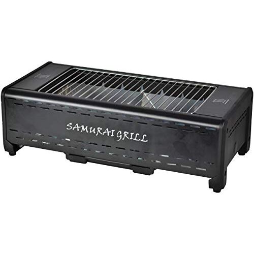 ACTIVA Samurai Elektrische tafelgrill, zwart, 1,3 kW, infrarood, elektrische grill, voor binnen en buiten