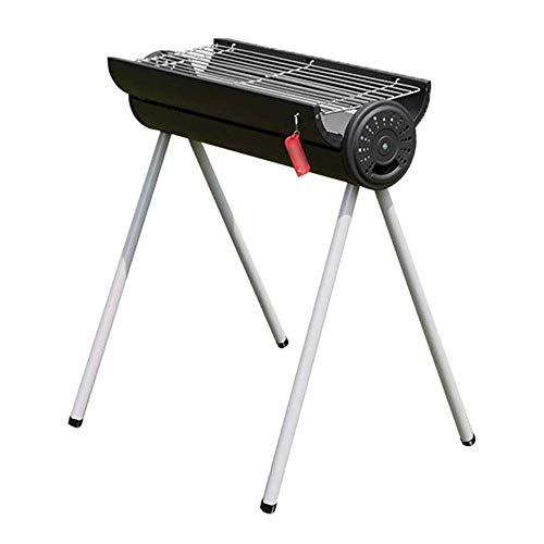 CCYENG Barbecue Grill Barbecue Wilde Houtskoolgrill Grote Barbecue Thuisbarbecue Buiten Opklapbaar Barbecuegereedschap BBQ-barbecuekachel Geschikt voor 5-10 personen