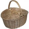 Red Hamper EH001 picknickmand, bruin, 19 x 42 x 35 cm