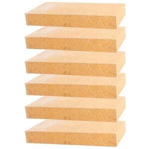 barbecook vuurvaste stenen, set van 6 vuurstenen voor Pedro, bbq accessoire, 22x20x11.4cm barbecook vuurvaste stenen, set van 6 vuurstenen voor Pedro, bbq accessoire, 22x20x11.4cm