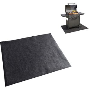 Amig BBQ Mat 100 x 120 cm Zwart Gemaakt van Polyester- PVC Grillreiniging. Mod. AM06 Amig BBQ Mat 100 x 120 cm Zwart Gemaakt van Polyester- PVC Grillreiniging. Mod. AM06