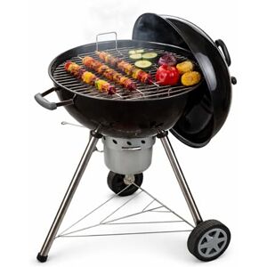 Amig Fireplus Draagbare Houtskoolbarbecue Ronde barbecue met deksel en wielen Met ventilatiesysteem en aslade Stalen grillrooster Ø53,5 cm Afmetingen: 68,4 x 64 x 100 cm Amig Fireplus Draagbare Houtskoolbarbecue Ronde barbecue met deksel en wielen Met ventilatiesysteem en aslade Stalen grillrooster Ø53,5 cm Afmetingen: 68,4 x 64 x 100 cm