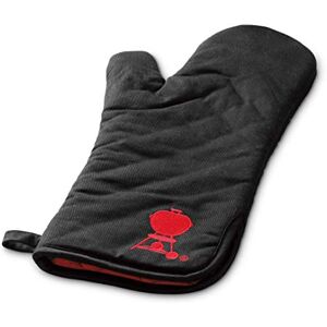 Weber Premium Ovenwant Katoen & Polyester Handschoen Voor Veilig Barbecueën 1 Maat Zwart (6472) Weber Premium Ovenwant Katoen & Polyester Handschoen Voor Veilig Barbecueën 1 Maat Zwart (6472)