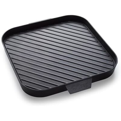 Kisag Grillplaat QUADRO 25 x 25 cm, anti-aanbak-aluminium grillplaat met ILAG 2-laagse coating, voor Rechaud LongFire, binnen en buiten, vetarm braden van vlees, vis en groenten Kisag Grillplaat QUADRO 25 x 25 cm, anti-aanbak-aluminium grillplaat met ILAG 2-laagse coating, voor Rechaud LongFire, binnen en buiten, vetarm braden van vlees, vis en groenten