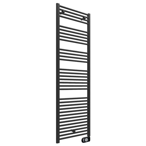 FABIN store Elektrische radiator met digitale thermostaat in mat zwart (1700 mm x 550 mm)