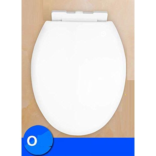 TYXFHSMY Groot assortiment kleurrijke toiletzittingen, ruime keuze mooie toiletzittingen, toiletdekselhoezen met bovenste fix/blinde gatfittingen, E (H)