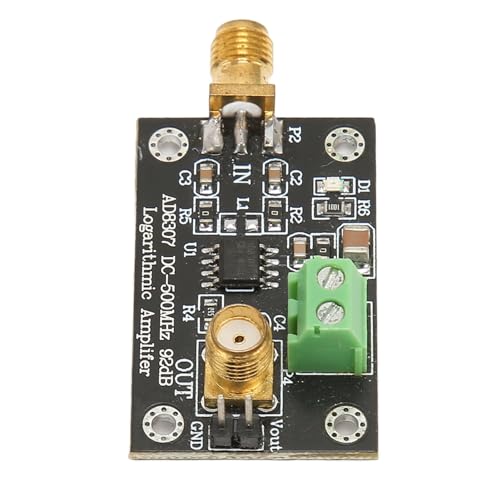 dsheng Rf Power Logaritmische Detector Meter Zender Zender Ad8307 Logaritmische 500Mhz 20Hz 500Mhz Radio Scanners