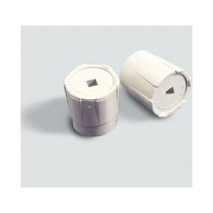STILLA Radiatorknoppen - 25 stuks, 24mm, Wit Plastic STILLA Radiatorknoppen - 25 stuks, 24mm, Wit Plastic