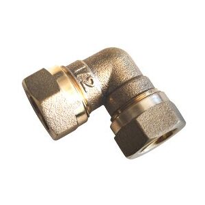 BOUTTE Boutté 3150783 hoekstuk, messing, 20 x 27, buisdiameter 16 mm BOUTTE Boutté 3150783 hoekstuk, messing, 20 x 27, buisdiameter 16 mm