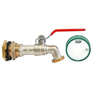 BOUTTE Boutté 0872497 tankdoorvoerset, messing, kraan 1/4 draaibank neus 20 x 27, goud BOUTTE Boutté 0872497 tankdoorvoerset, messing, kraan 1/4 draaibank neus 20 x 27, goud