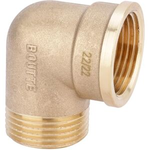 Boutte - MF12/17 - Messing - 90° - Elbow Boutte - MF12/17 - Messing - 90° - Elbow