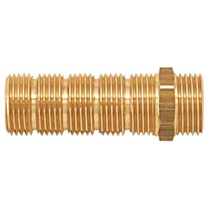 BOUTTE Boutté 2156953 dubbele nippel, messing, buitendraad, 20 x 27, lengte 38 mm BOUTTE Boutté 2156953 dubbele nippel, messing, buitendraad, 20 x 27, lengte 38 mm