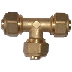 Boutté PRT12 Messing 12mm PE-buis Fitting Boutté PRT12 Messing 12mm PE-buis Fitting