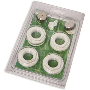 STILLA Radiatordeksel - M/2'' Chromen Messing Witdeksel - Radiator Kit STILLA Radiatordeksel - M/2'' Chromen Messing Witdeksel - Radiator Kit