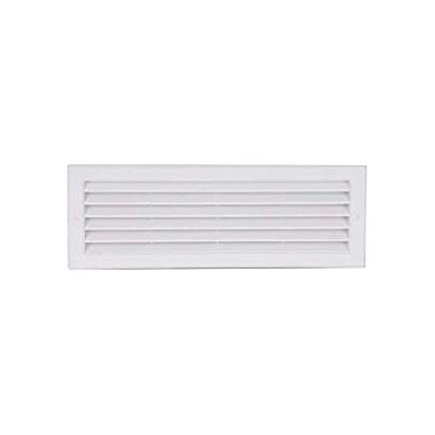La Ventilazione PR3713B PR3713B-Y kunststof rooster, rechthoekig, inbouw, wit, 370 x 130 mm, luchtdoorlaat 85 cm² La Ventilazione PR3713B PR3713B-Y kunststof rooster, rechthoekig, inbouw, wit, 370 x 130 mm, luchtdoorlaat 85 cm²