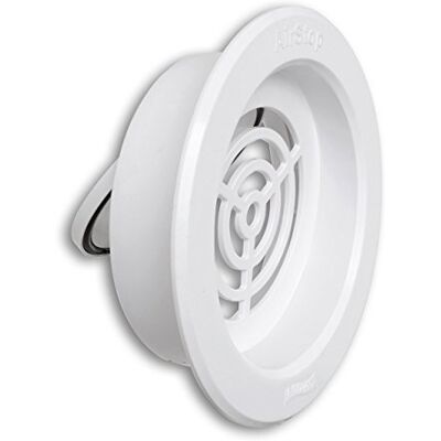 La Ventilazione AIRSB terugslagklep van pvc, wit, diameter 140 mm La Ventilazione AIRSB terugslagklep van pvc, wit, diameter 140 mm