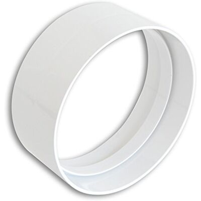 La Ventilazione Ventilatie CG125B ABS-koppeling voor kanaalventilatie, wit, diameter 125 mm. La Ventilazione Ventilatie CG125B ABS-koppeling voor kanaalventilatie, wit, diameter 125 mm.