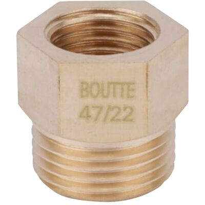 BOUTTE Mannelijke gereduceerde messing 12x17 vrouwelijk 08x13 BOUTTE Mannelijke gereduceerde messing 12x17 vrouwelijk 08x13