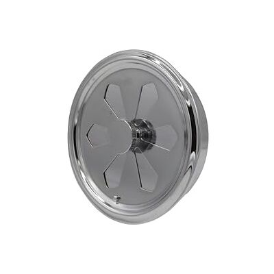 La Ventilazione GTDCR100 Inbouwgrill, rond, verchroomd, ø 120 mm La Ventilazione GTDCR100 Inbouwgrill, rond, verchroomd, ø 120 mm