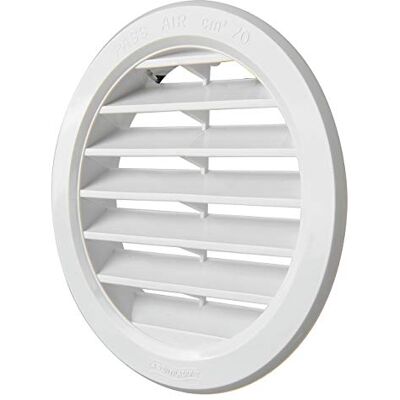 Unknown - T10B - Wit - 120mm - Ventilatierooster Unknown - T10B - Wit - 120mm - Ventilatierooster
