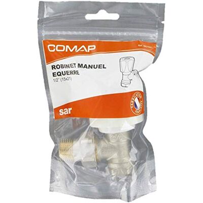 Comap Handkraan vierkant 1/2 (15 x 21) wit – S631001 Comap Handkraan vierkant 1/2 (15 x 21) wit – S631001