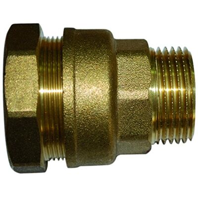 BOUTTE Boutt 2104466 SEM25 Mannelijke Polyethyleen Buis Messing Connector 20 x 27 / Buisdiameter: 25 BOUTTE Boutt 2104466 SEM25 Mannelijke Polyethyleen Buis Messing Connector 20 x 27 / Buisdiameter: 25