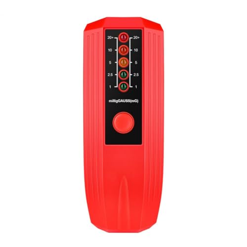 Wdesrgt Radioactieve detector LED-indicatoren Radioactieve meter Nauwkeurige positionering 50/60Hz Frequentiebewaking EMF Tester-A Gemakkelijk te gebruiken