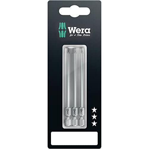 Wera 05073472001 TORX® Bits, 867/4 Z SB Bits, TX 20 x 89 mm, 3-delig