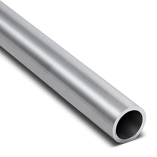 DFDPAXL 6063 Aluminium Buis, Wanddikte 2 Mm OD 30-36 Mm, Aluminium Holle Ronde Staaf Naadloze Aluminium Rechte Buizen,OD: 34mm