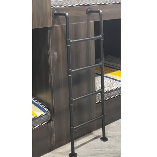 SZITW Kelderraam goed ladder 90 86 78 76 65 60 48 inch, metalen zolder zoldertrap uitgang ontsnappingsladders voor hoogslaper boot camper interieur stapelbedden, kinderen baby junior klimmen