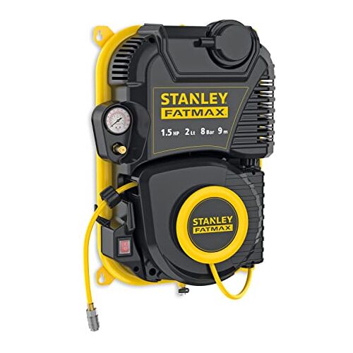 Stanley WALLTECH PRO wandcompressor met tank van 2 liter