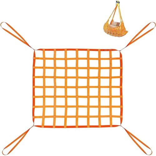 BAOLIQ Ladinghefnetten for het laden en lossen van goederen, industrie, logistiek, metallurgie, bouw, opslag (Size : 3 X 3M/Mesh 20cm/Load 3.5t)