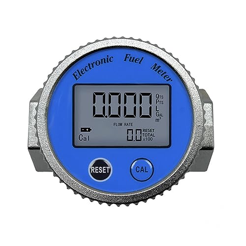 Luejnbogty Debietmeter DN20MM Aluminiumlegering Elektronische Turbine Debietmeter Methanol Digitale Brandstofmeter Turbine Debietmeter