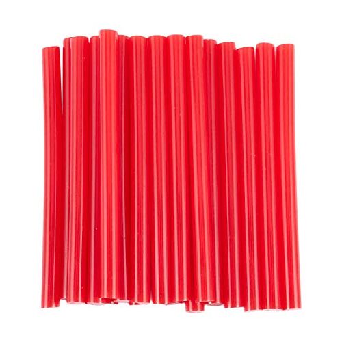 Janasiba 20 stuks rood Hot Melt lijmpistool lijmpistool 7 x 100 mm voor model