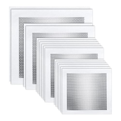 Axaooqeld Gipsplaten reparatieset 16-delige gipsplaat-patches aluminium gipsplaten reparatieset gipsplaten reparatieset mesh gipsplaten lappen set (2/4/6/8)