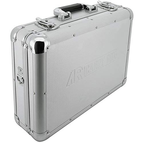 ECI AR Carry Box® aluminium koffer gereedschapskoffer aluminium koffer leeg (LxBxH) 430 x 330 x 140 mm kleur aluminium/zilver