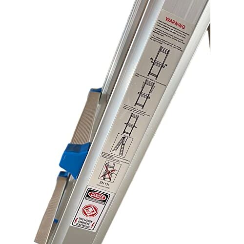 Vago-Tools Aluminium ladder vouwladder 4 x 6 telescopische ladder staande ladder multifunctionele ladder