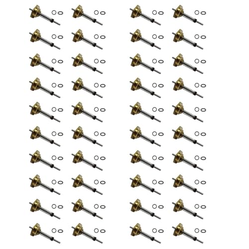 Hundnsney 40 stuks verwarmingstoestellen voor gasboiler, ventiel, 12 mm, lengte 41 mm, geschikt voor verwarmingstoestellen